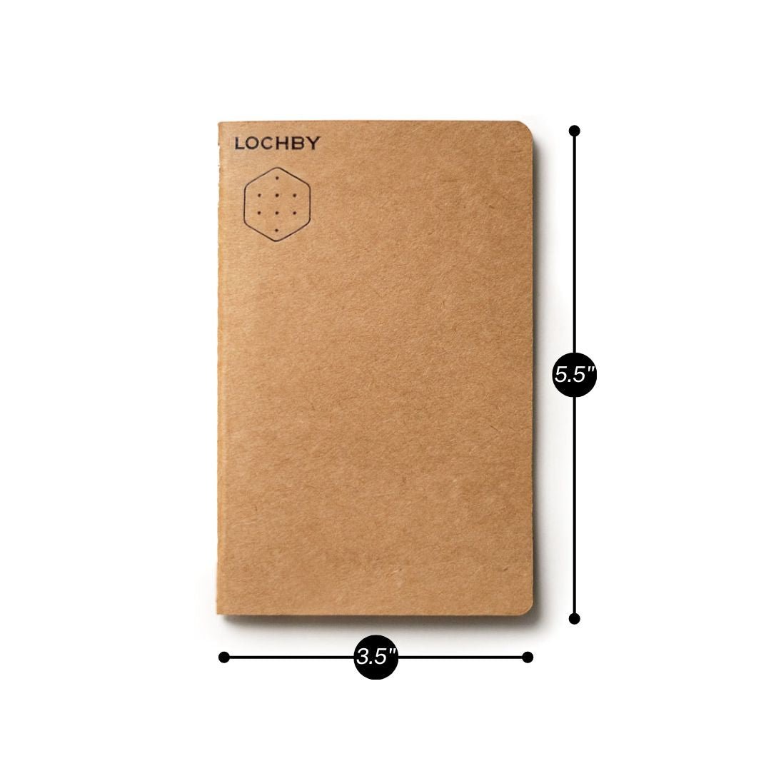 4 - Pack Customizable Pocket Journal Notebooks - LOCHBY 99902