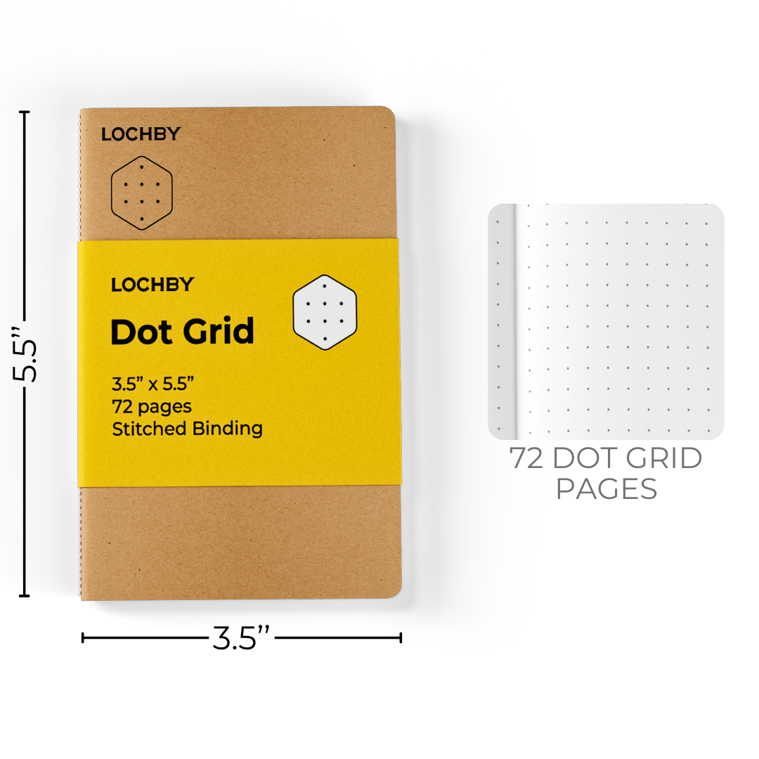 Multi-Pack Pocket Journal Notebooks